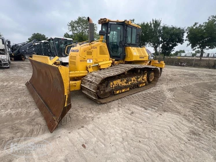 Used Komatsu Dozer in yard